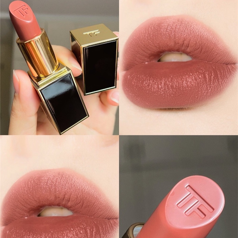 Thỏi Son Lì Nhung Mịn Thiết Kế Vỏ Màu Đen 3g Thương Hiệu tf tom ford