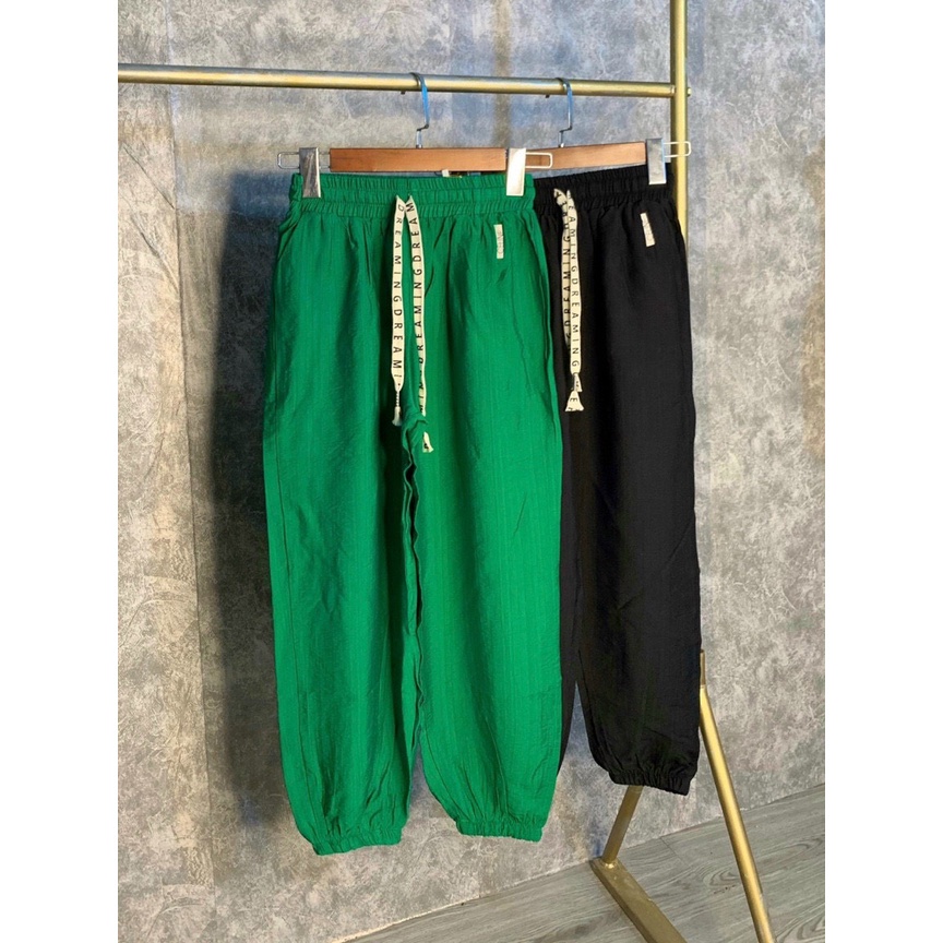 Quần đũi nữ CE lINE Bomber cạp chun, quần đũi bom nữ bo gấu  chất mềm mát xịn xò