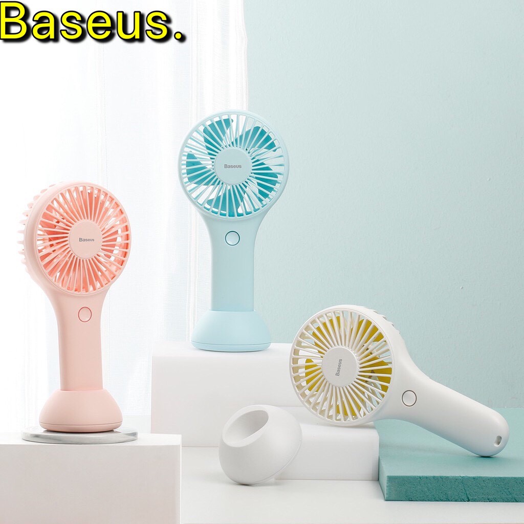 Quạt mini cầm tay Baseus CXBG-03 pin sạc 3 tốc độ chính hãng | BigBuy360 - bigbuy360.vn