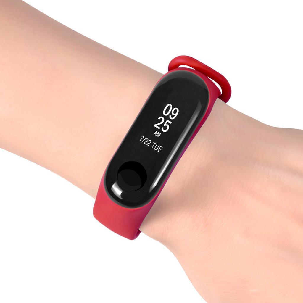 Vòng đeo tay TPE thay thế màu trơn cho Xiaomi Mi Band 3 | BigBuy360 - bigbuy360.vn