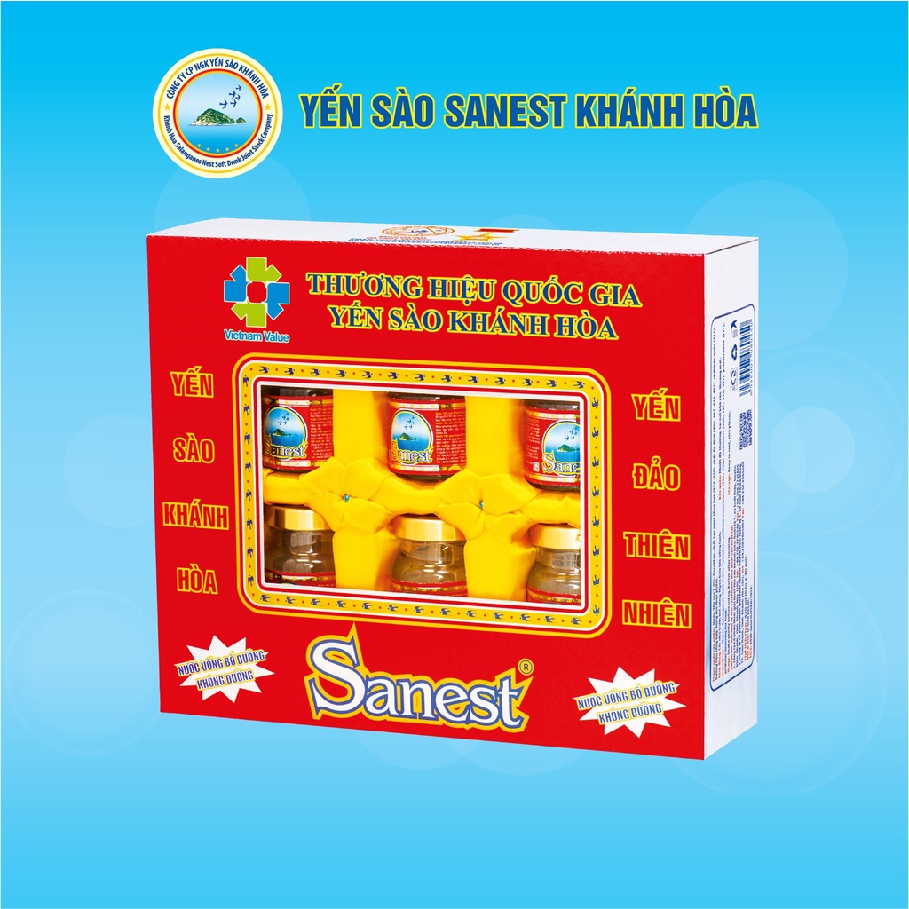 Nước Yến sào Sanest Khánh Hòa đóng lọ 70ml