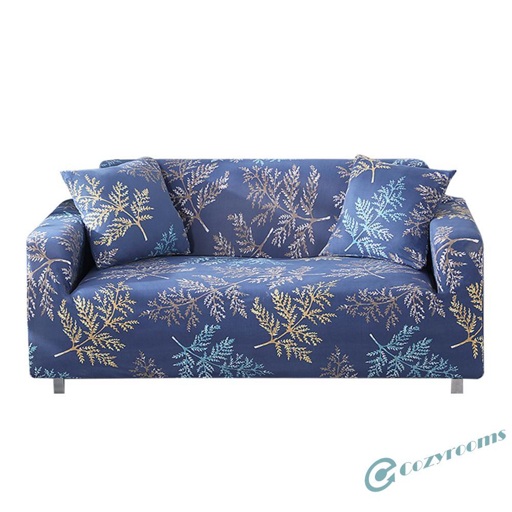 Set áo phủ ghế sofa + 2 gối tựa lưng bằng vải Polyester co giãn tốt