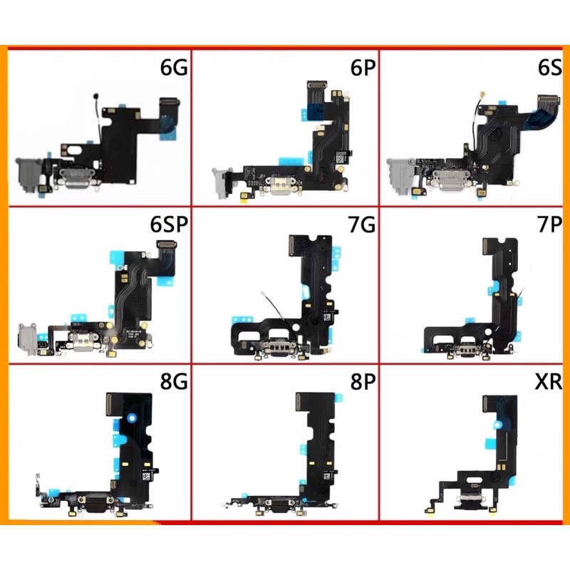 CỤM CÁP CHÂN SẠC IPHONE 6 ĐẾN 8 PLUS mới bảo hàng 6 tháng