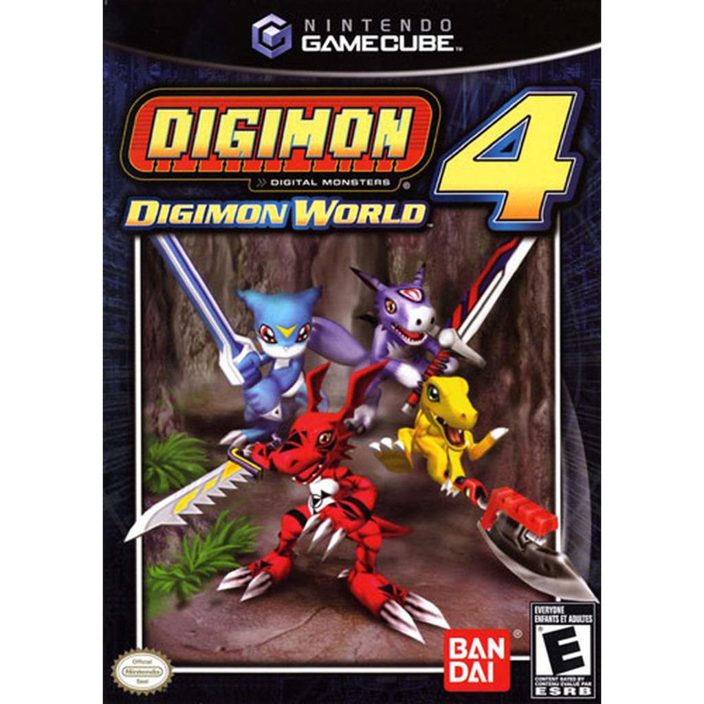 Máy chơi Game PS2 Digimon World 4 DVD kèm vỏ DVD