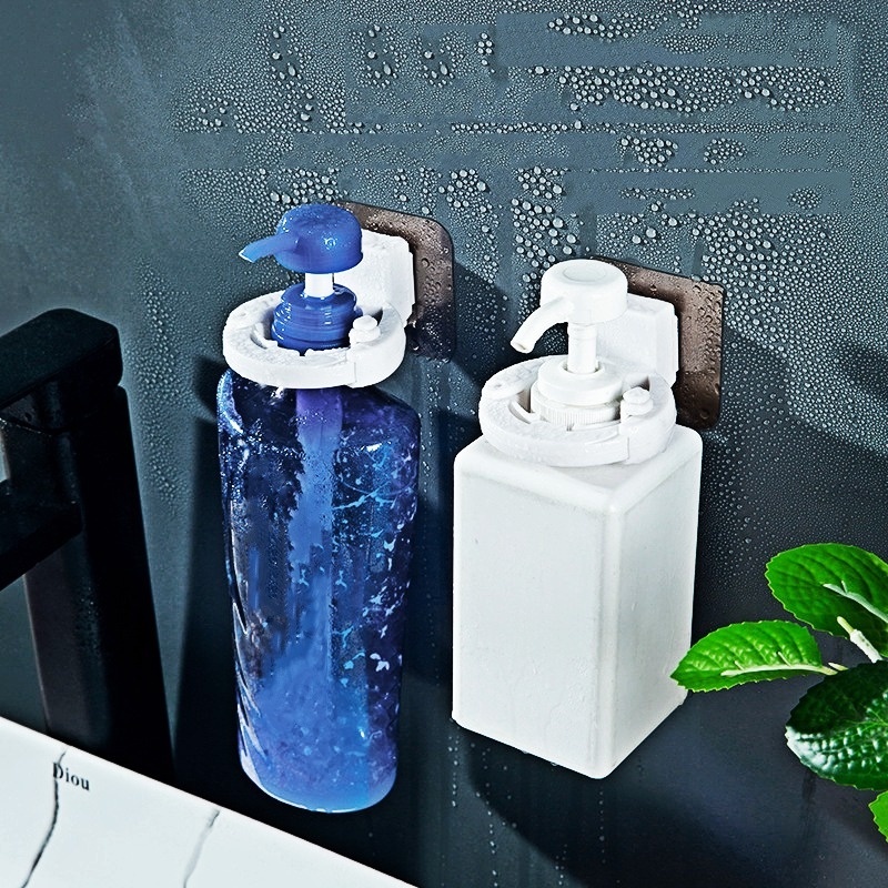 1 giá đựng đồ gắn tường tự dính đa năng tiết kiệm không gian cho nhà tắm