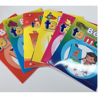 Combo 10 vở tô màu cho bé