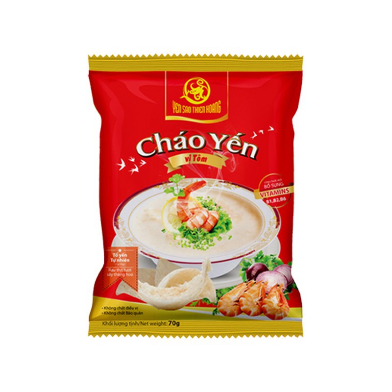 Combo 30 gói cháo yến Thiên Hoàng Tiện Lợi-Thiên Nhiên-Dinh Dưỡng
