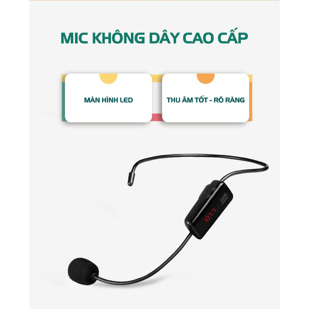 【Chính hãng】Takstar  E190M loa mic Máy trợ giảng, loại không dây, mini, sạc nhanh, hướng dẫn viên, Giáo viên