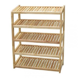 Kệ dép gỗ, 5 tầng ngang 60cm