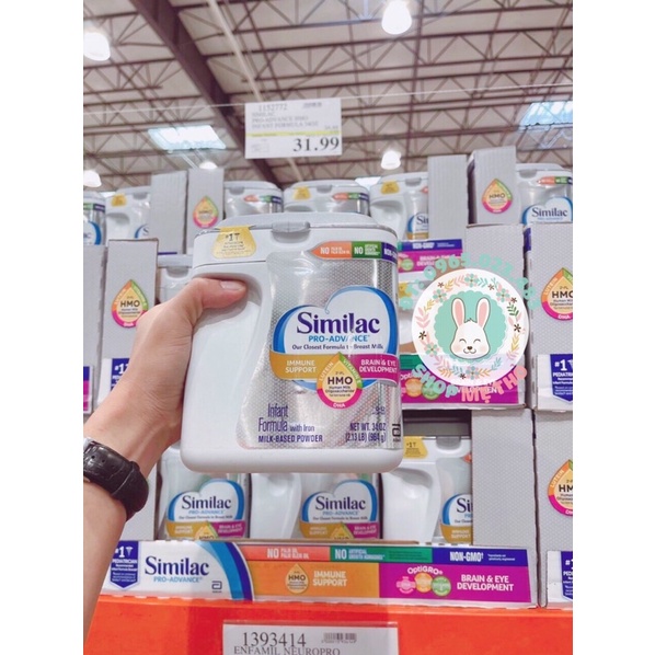 SỮA BỘT SIMILAC PRO ADVANCE NON GMO - HMO (964G - 658G - 873G)