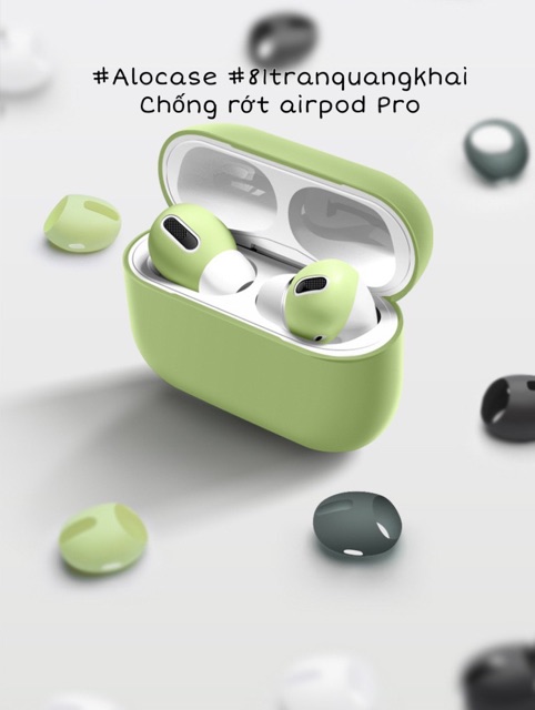 [Mã ELORDER5 giảm 10K đơn 20K] Nhựa Chống Trượt Cho tai nghe Apple Airpods Pro