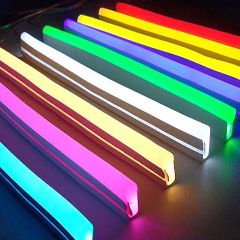 Dây đèn LED neon silicone linh hoạt 12V chống thấm nước dành cho trang trí nhà cửa tiệc tùng sân vườn