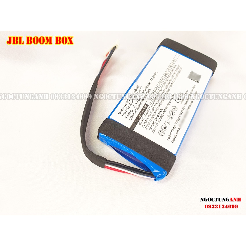 Pin cho loa Bluetooth JBL Boom Box 7.4V 10.000mAh