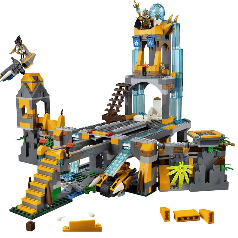 Lego ninjago minecraft đồ chơi cho bé lego robot Đồ chơi mô hình trưng bày xếp hình lắp ráp - ngôi đền sư tử
