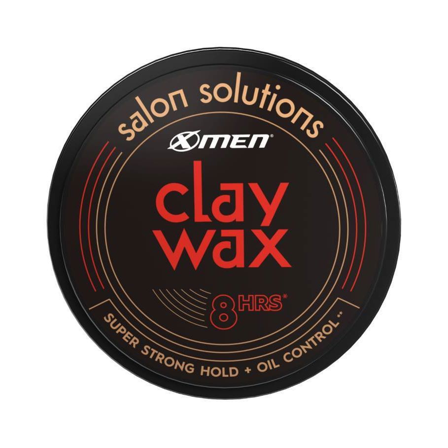 {X-Men} Sáp vuốt tóc X-Men Salon Solutions Clay Wax 70g giúp giữ nếp 8h bằng Kaolin thiên nhiên