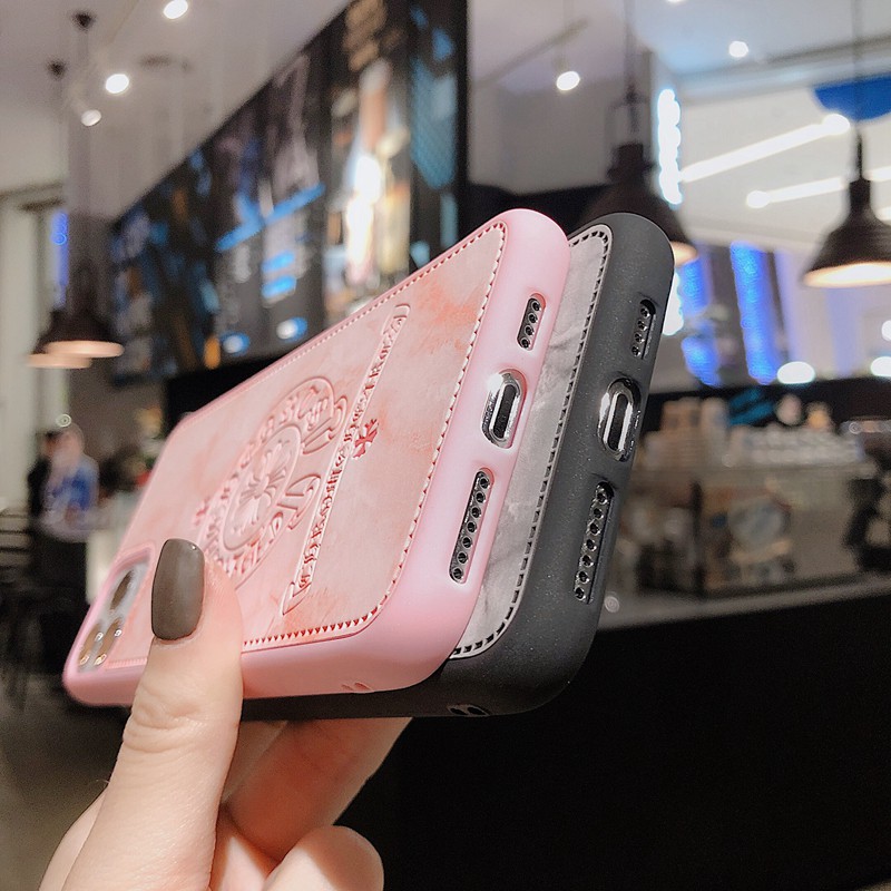 Sang Trọng Ốp Điện Thoại Silicon Mềm Họa Tiết Vân Đá Cho Iphone 12 11 Pro Max 7 8 Plus Se 2020 Xr X Xs Max 12 Mini | BigBuy360 - bigbuy360.vn