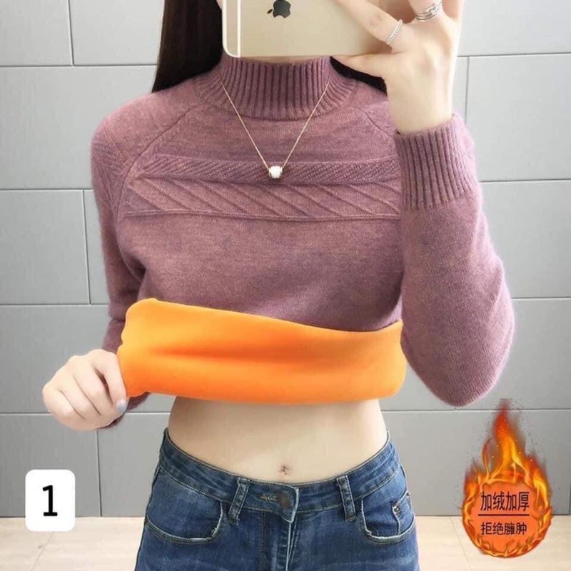 ÁO LEN LÓT NHUNG HÀNH QUẢNG CHÂU