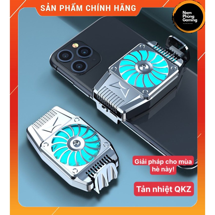 Tản Nhiệt Điện Thoại QKZ NP01, Giảm Nhiệt Điện Thoại, Chạy Bằng Pin Không Cần Cắm Dây Liên Tục Khi Sử Dụng