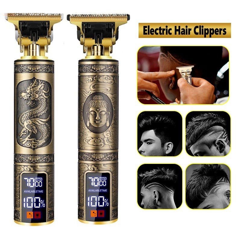 Máy cạo râu Hớt Tóc Chuyên Nghiệp T9 Có Thể Điều Chỉnh Dành Cho Nam