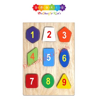Đồ chơi xếp hình winwintoys - bộ xếp 9 hình