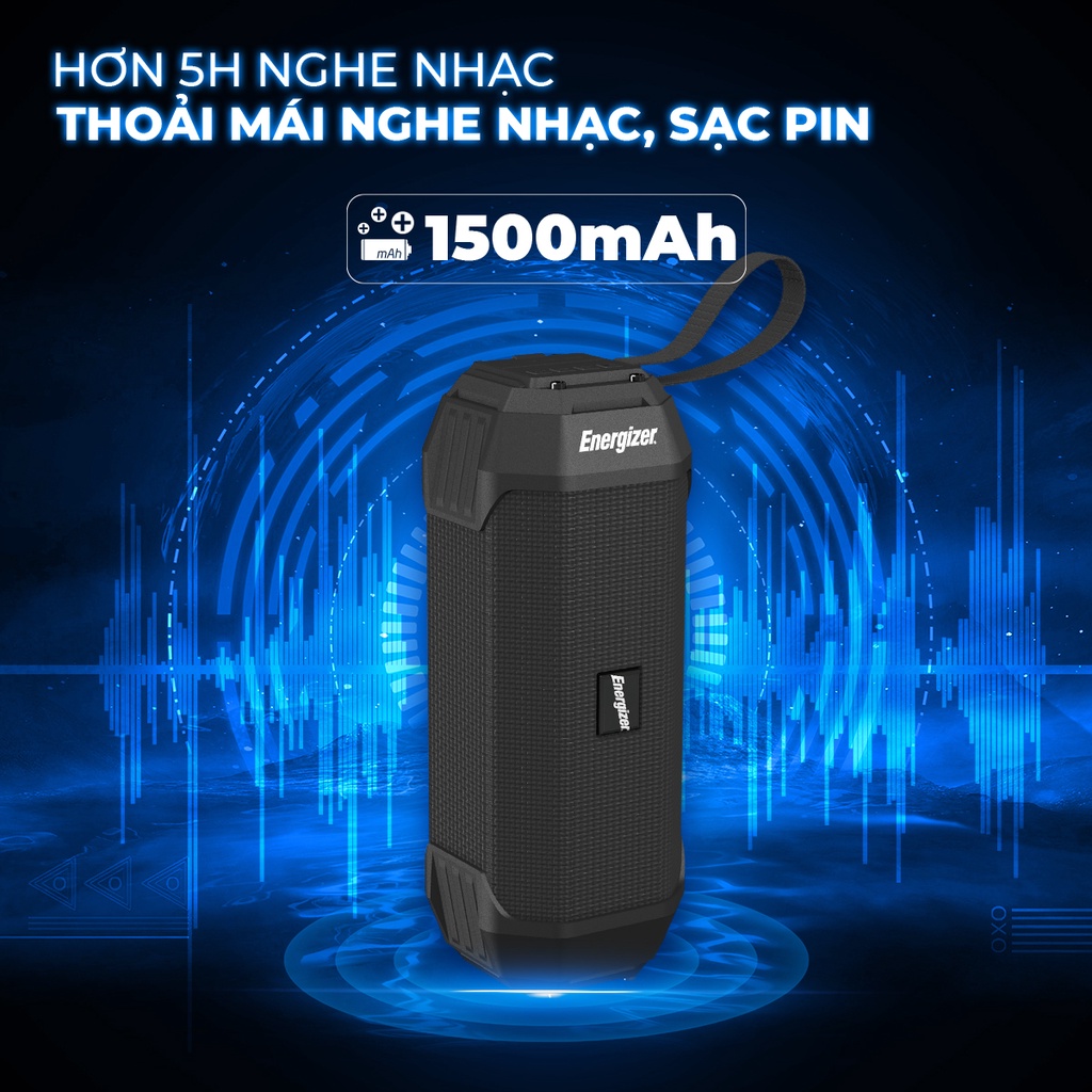 Loa Bluetooth Energizer BTS-104 [CHÍNH HÃNG PHÂN PHỐI VN, BẢO HÀNH 24 THÁNG]