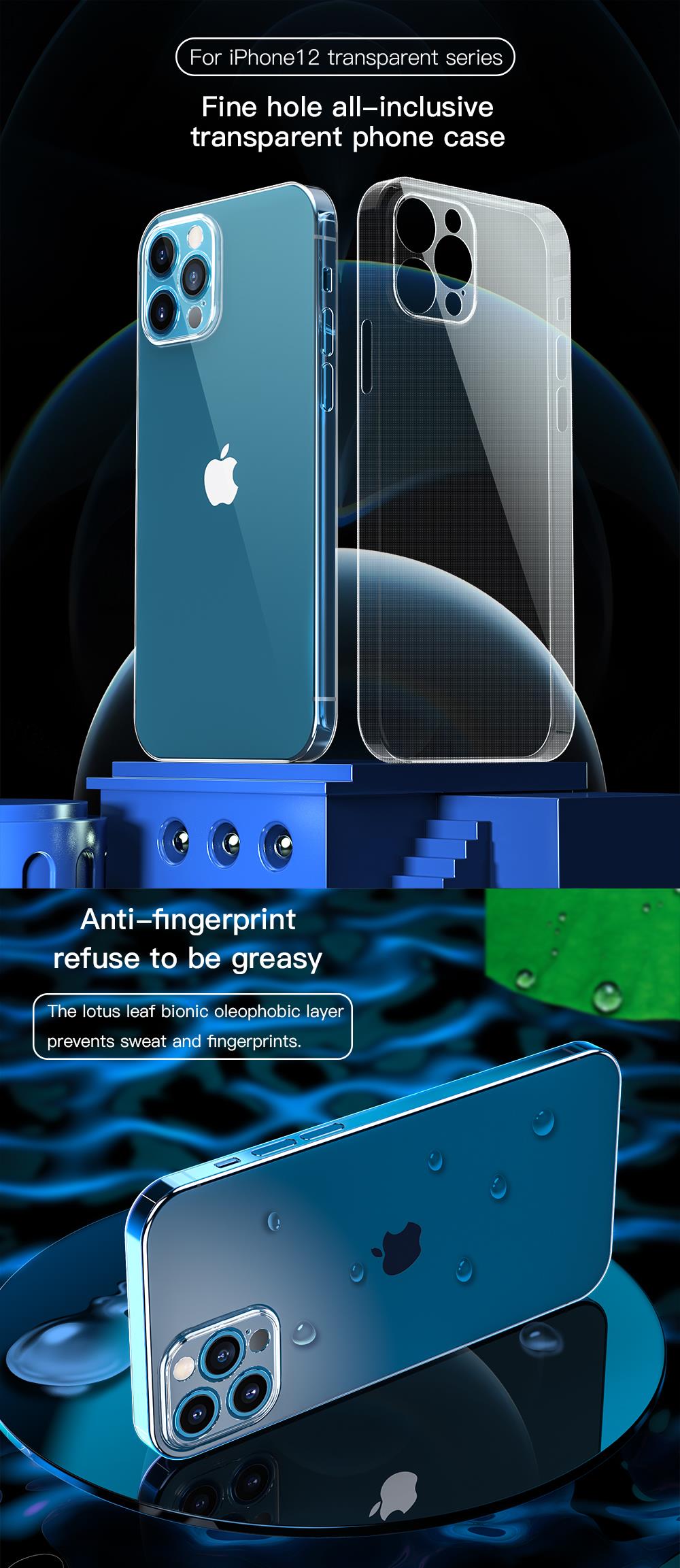 Ốp điện thoại siêu mỏng 0.3mm cho Iphone 12 12 Mini 12 Pro Max | BigBuy360 - bigbuy360.vn