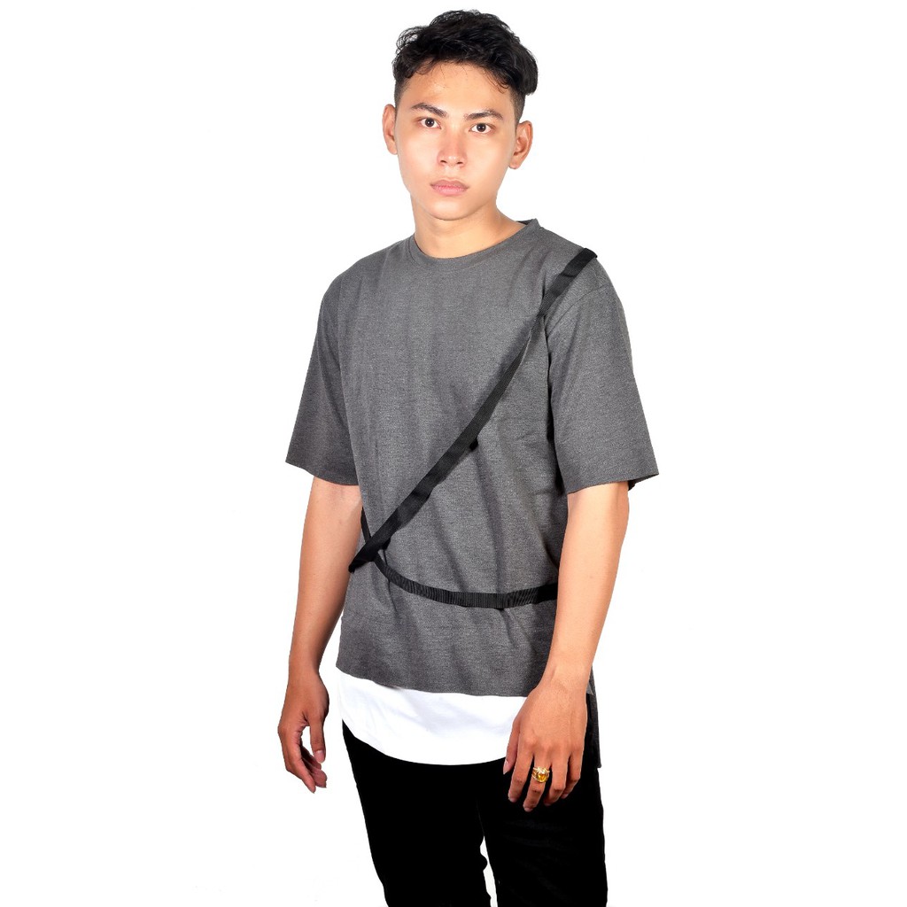 Áo thun Stee Layer V Grey Unisex TSP