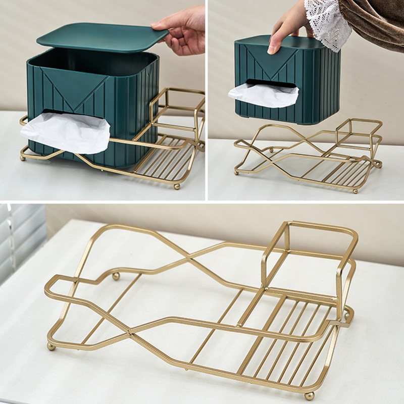 Hộp Đựng Khăn Giấy / Kính Điều Khiển Từ Xa Bằng Nhựa Tiện Dụng Cho Nhà Tắm / Văn Phòng