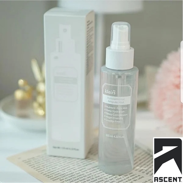 Xịt khoáng Klairs Fundamental Ampule Mist 125ml