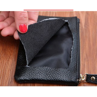 VÍ DA BÒ MINI CHẤT MỀM XỊN VMN01