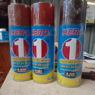 Sơn xịt hero sơn các loại