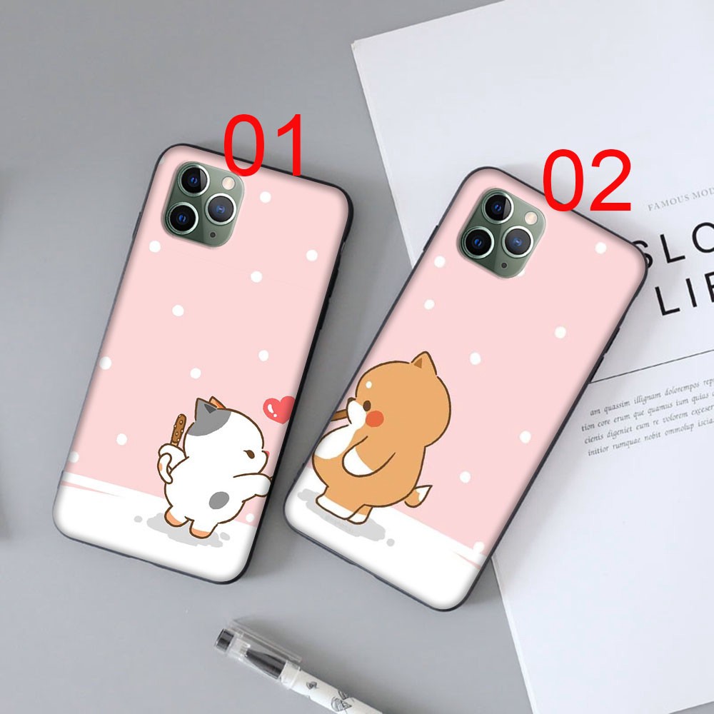 CHIBI Ốp Lưng Điện Thoại Nhựa Mềm Iphone 8 7 6 6s Plus 5 5s Se Hình Mèo