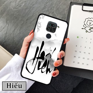 Ốp lưng Xiaomi Redmi Note 9-in chữ thư pháp