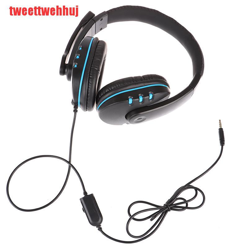Tai Nghe Trùm Đầu Chơi Game Có Dây 3.5mm Kèm Mic Cho Laptop Ps4 | BigBuy360 - bigbuy360.vn