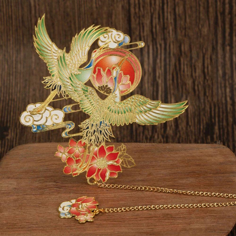 PEWANY Kẹp Sách Bằng Kim Loại Đồng Thau Hình Động Vật Phong Cách Retro