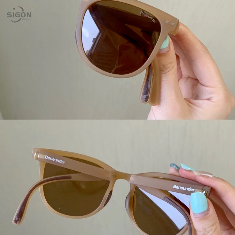 Kính Mát Chống Tia Cực Tím Gọn Nhẹ Dễ Phối Đồ Cho Nữ