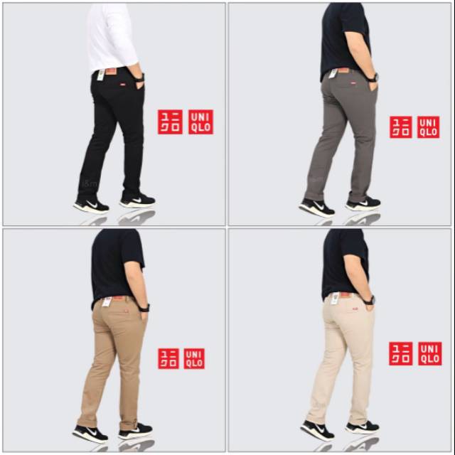 Quần Chinos Uniqlo Cao Cấp Mặc Đi Làm / Mặc Trong Văn Phòng Dành Cho Nam