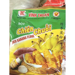 bột chiên chuối, khoai