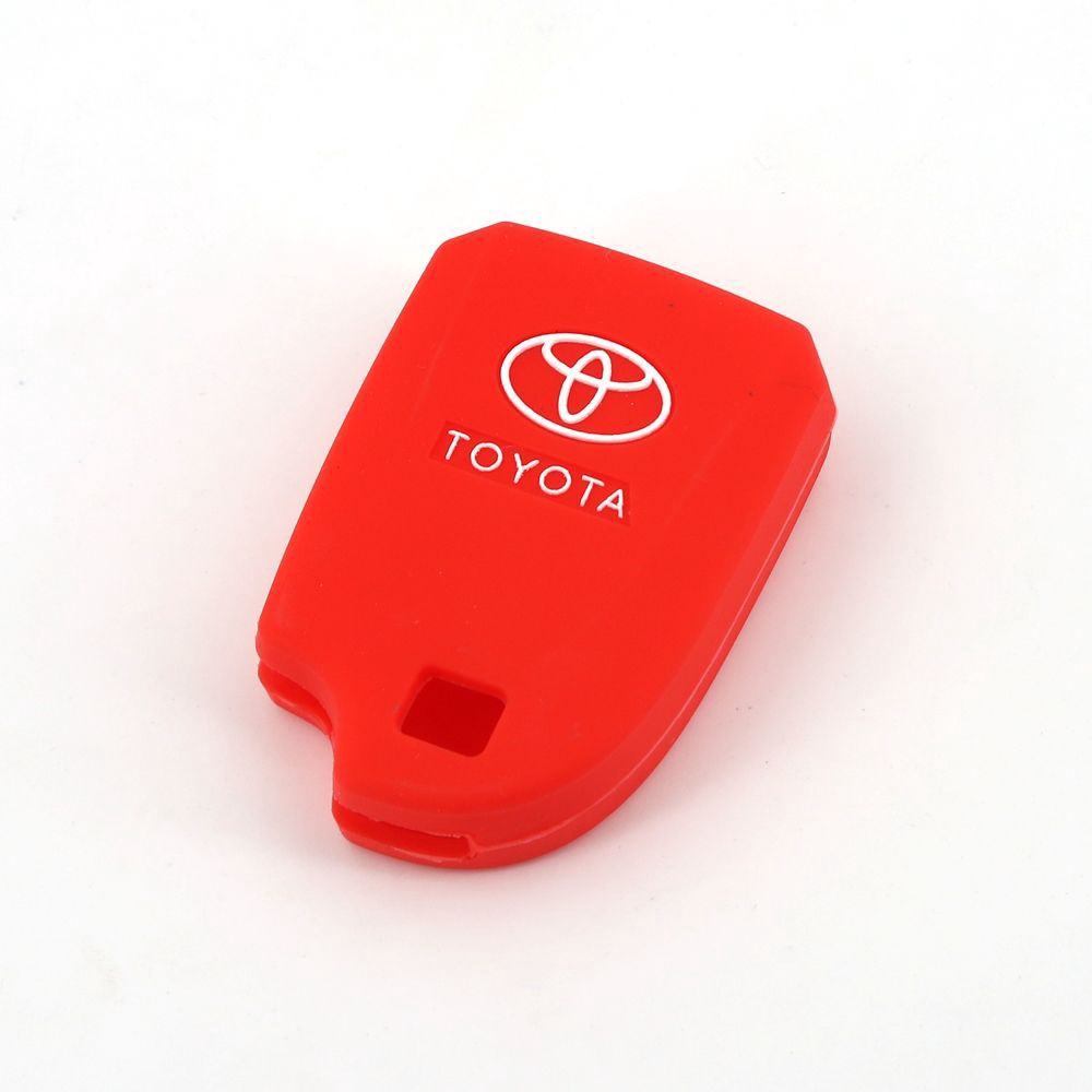Vỏ silicon cho chìa khóa điều khiển xe Toyota Vios 2014-2018