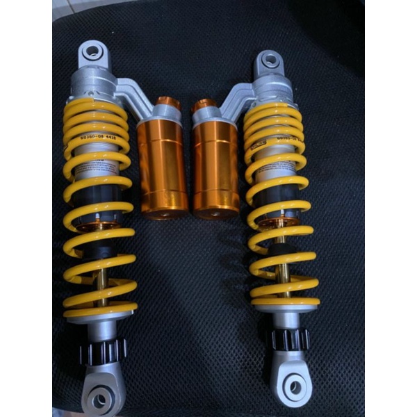Phuộc OHLINS Tăng chỉnh thật - Có bình dầu cho Wave ,Dream, Future, Sirius, Jupiter ...
