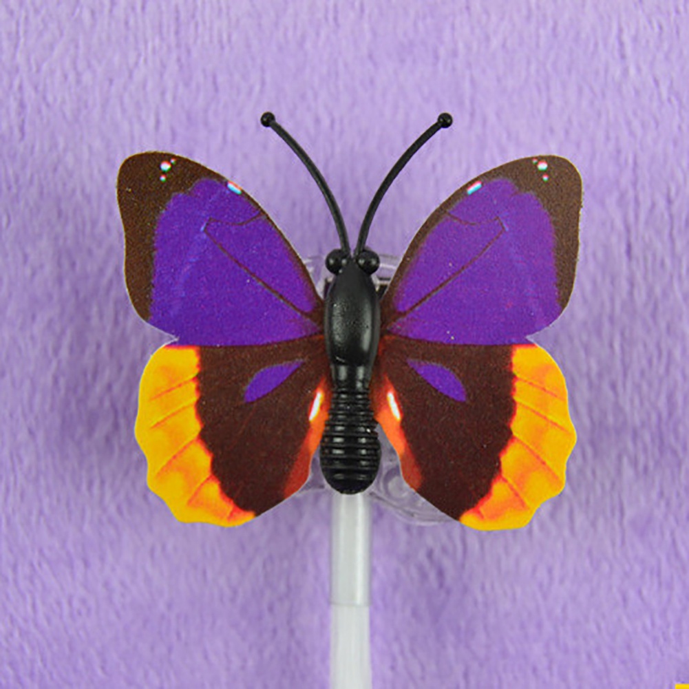 Kẹp tóc đèn LED hình bướm xinh xắn cho nữ