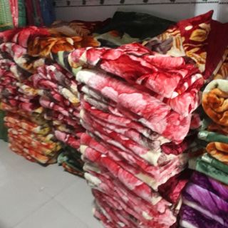 Chăn Long Tuyết Nhung 2 Mặt Dày Dặn