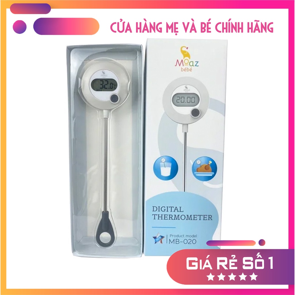 Nhiệt kế đo sữa Moaz Bebe MB - 020