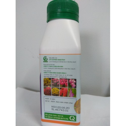 VK HUMAT 2-5-3+TE mập thân - dày lá - vọt đọt - Chai 250 ml