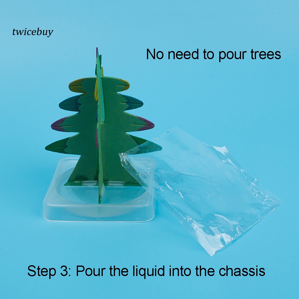 Đồ chơi cây thông giấy nở hoa DIY để bàn trang trí