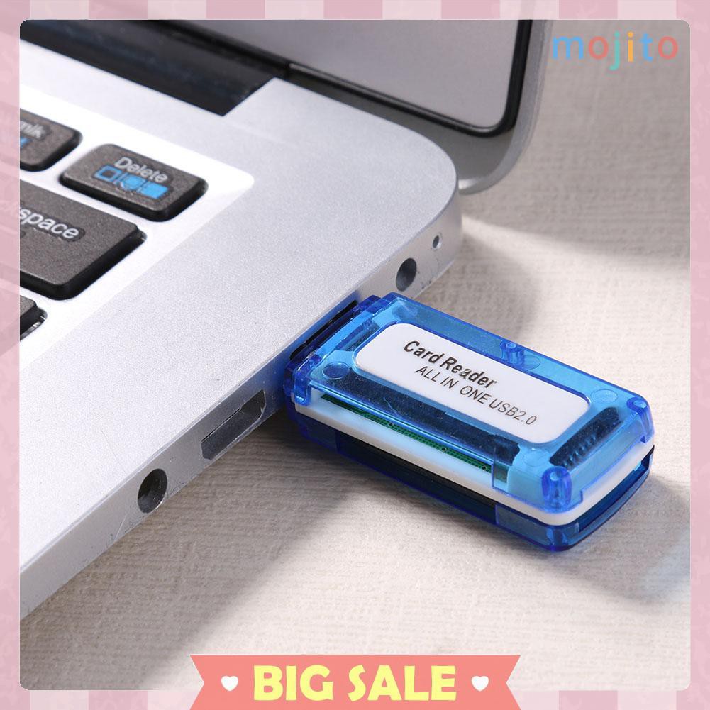 Đầu Đọc Thẻ Nhớ Usb 2.0 4 Trong 1 Cho Micro Sd Tf M2