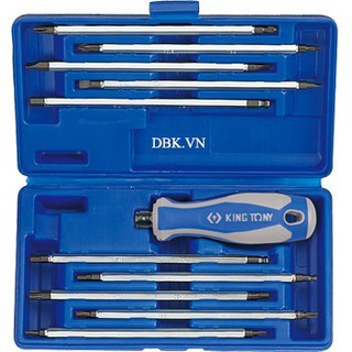 BỘ TUA VÍT HAI ĐẦU 11 CHI TIẾT KINGTONY 32518MR