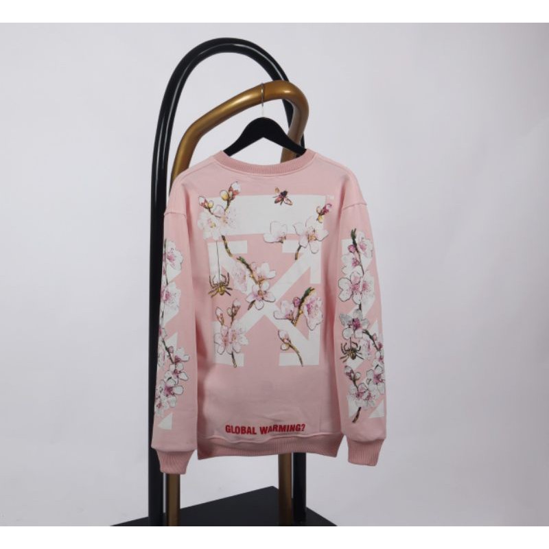 OFF WHITE Sơ mi nữ tay dài họa tiết kẻ sọc | BigBuy360 - bigbuy360.vn