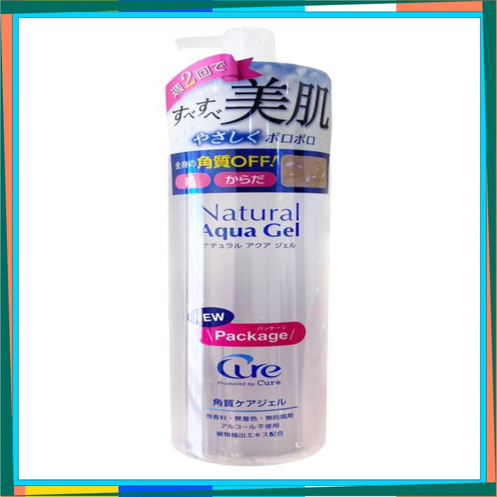 Tẩy da chết Cure Natural Aqua Gel nội địa Nhật Bản 250g