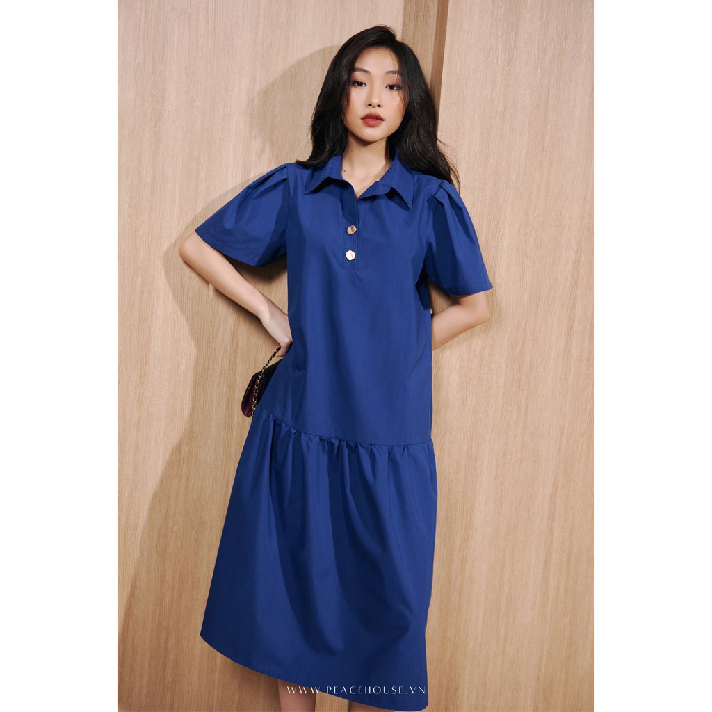 Đầm sm suông tay bồng , Peace House Clothing